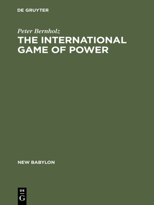 cover image of The International Game of Power